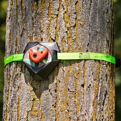 Set ngjitje në pemë Slackers Ninja Tree Climbing Holds 980040, kapëse ngjitje, për kalamaj dhe të rritun, shumëngjyrësh