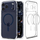 Mbështjellëse telefoni Spigen Ultra Hybrid MagSafe, për iPhone 17 Pro Max, transparente blu e thellë