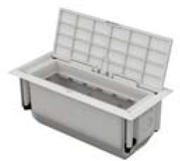 Kuti lidhëse KOPOS KOPOBOX MINI B_HB, 175x80x68mm, plastike, e bardhë