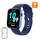 Set 2 copë Smartwatch Colmi P71, telefonata Bluetooth, monitorim aktiviteti, blu