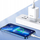 Karikues muri Jellico 22.5W QC 3.0, 1xUSB me kabllo USB C, i bardhë