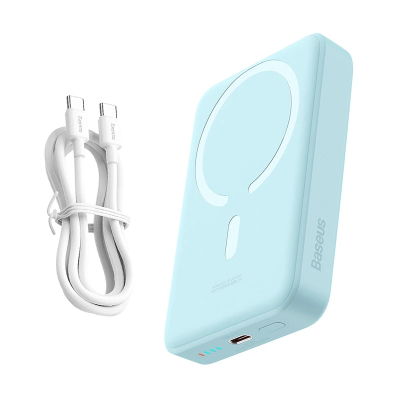 Powerbank Baseus Magnetic Mini, 10000mAh, 30W, blu