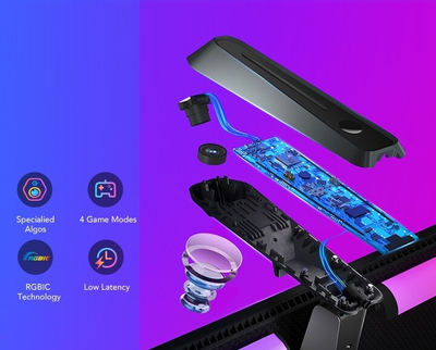 Shirit LED Govee DreamView G1 H604B, RGBIC, Wi-Fi Bluetooth, shumëngjyrësh