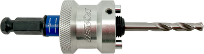 Adapter për freza rrethore Lenox Snap-Back, 9/16"-1-3/16", metalik, argjendtë