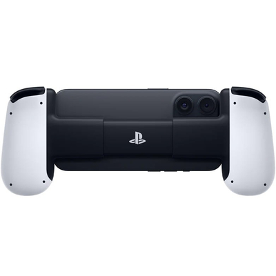 Kontroller Backbone One PlayStation Edition për iPhone, i bardh e zi