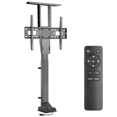 Mbajtëse elektrike për TV Maclean MC-866, 37"-65", VESA 600x400, e zezë