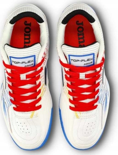 Këpuca futbolli Joma Top Flex 2476 TF, bar sintetik, nr 40.5, e zezë e bardhë