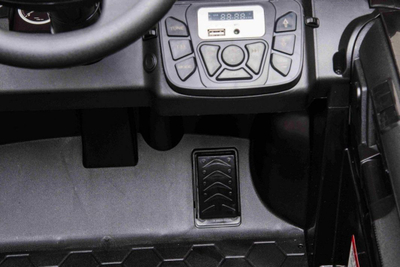 Makina elektrike për fëmijë Land Rover Discovery, 12V, me telekomandë, e zezë
