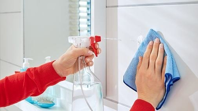 Jastëkë ngjitës Tesa Powerstrips Small Waterproof, që s’i hyn uji, mbajnë deri 1 kg, të bardhë