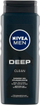 Xhel dushi për lëkurë dhe flokë Nivea Men Deep, 500 ml