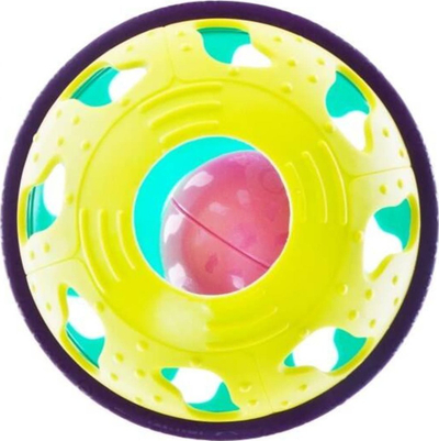 Top lodër BamBam Rattle Ball, për foshnje 6m+, shumëngjyrësh