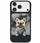 Kapak telefoni Nimmy Gentle Pets Dog MagSafe për iPhone 17 Pro, magnetik, i zi