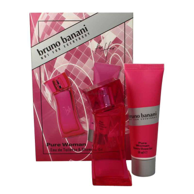 Set Bruno Banani Pure Woman, EDT, 30ml + Xhel për dush, 50ml