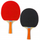 Set raketash pingpongu Classic, druri, 2 copë, shumëngjyrëshe