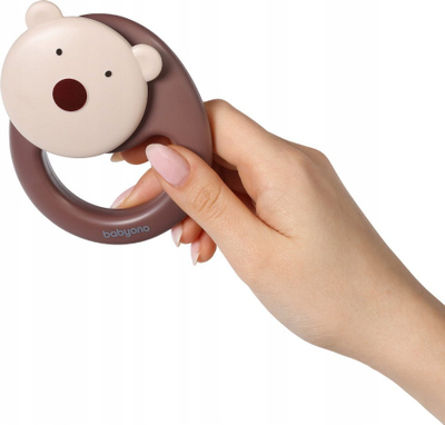 Lodër rrotulluese BabyOno Bear, për bebe 3m+, shumëngjyrëshe