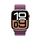 Apple Watch Series 10 GPS, 46mm, Rose Gold Aluminum Case with Plum Sport Loop