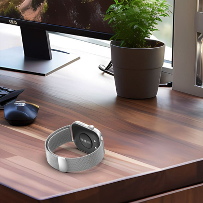 Rrip ore Tech Protect Milaneseband për Huawei Watch Fit 3, çelik inox, i zi