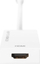 Kabllo adapter Digitus DB-340416-002-W, DisplayPort në HDMI, 0.2m, i bardhë