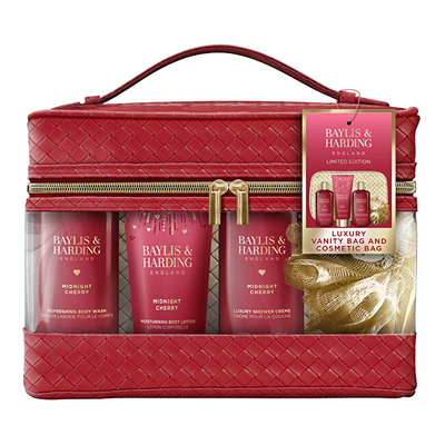 Set dhuratë për kujdes të trupit Baylis & Harding Midnight Cherry