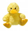 Lodër për qen Duck Gaggi, pelush, me fishkëllimë, e verdhë