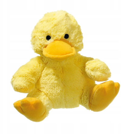 Lodër për qen Duck Gaggi, pelush, me fishkëllimë, e verdhë