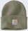 Капа Carhartt плетена со свиткан раб, акрилна, дебела, црна
