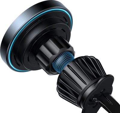 Mbajtëse magnetike për veturë Joyroom JR-ZS240, karikim wireless 15W, e zezë