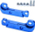 Adapter drejtimi TurboWorks për BMW E46, rrit këndin 25%, CNC duralumin, blu
