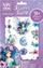 Set tatuazhesh t'përkohshme Stnux Flower Fairy Iris, shumëngjyrëshe, metalike, që ndriçojnë n'errësirë