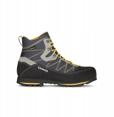 Këpucë hiking Aku Trekker L.3 Wide GTX 977W, GORE TEX, anthracite mustard