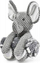 Lodra pelushi Barry King Elephant, set lodër me batanije 31.5x27 cm, batanije 70x60 cm, gri