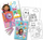 Set ngjyrosjeje Gabby's Dollhouse, 2 fletore, 4 lapsa, shumëngjyrësh