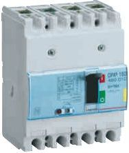 Ndërprës fuqie Legrand DPX³ 160, 4 pole, 160A, 25kA, gri