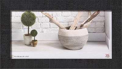 Kornizë për fotografi Walther Home, 15x30cm, e zezë