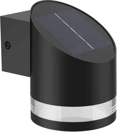 Llambë muri e jashtme Philips Wall Light, 1.5W LED, solare, e zezë