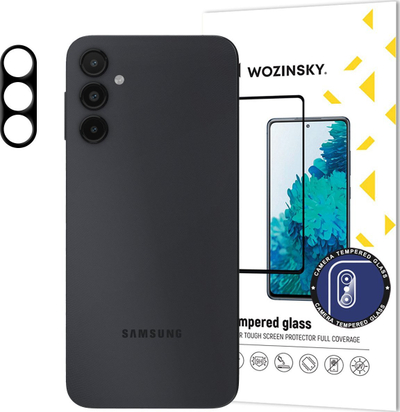 Mbrojtës kamere Wozinsky Full Camera Glass për Samsung Galaxy A14 5G A14, xham i temperuar 9H, transparent
