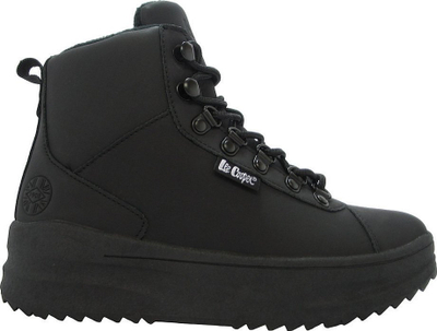 Çizme për femra Lee Cooper LCJ-23-31-3028LA, shollë e ngritur, të izoluar, të zeza