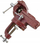 Kuncë tavoline Awtools Rotating Table Vice with Anvil, 70mm, metalike, gri