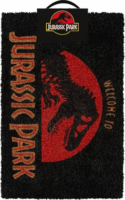 Tapet dere Jurassic Park, fibra kokosi, bazë PVC, shumëngjyrësh
