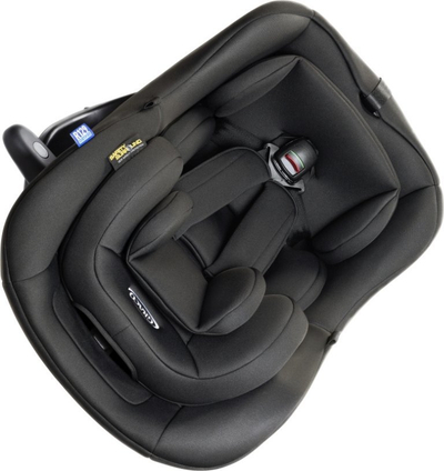 Sedilje automobilistike Graco Turn2Me DLX i-Size, ISOFIX, rrotulluese 360°, Midnight e zezë