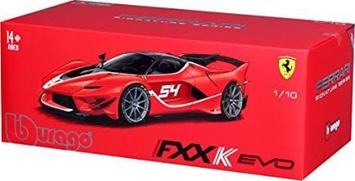 Maket veture Bburago Ferrari FXX K EVO, shkalla 1:18, metal die cast, i kuq