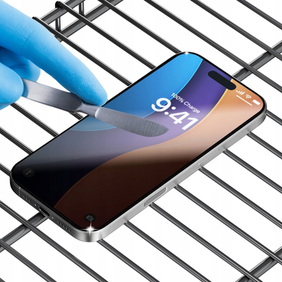 Xham mbrojtës Wozinsky Privacy për Samsung Galaxy A06s, xham i temperuar, kornizë e zezë