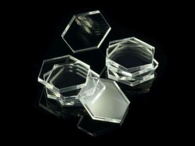 Mbajtëse për figura dekoruese Crafters, hex, 30x3mm, 10 copë