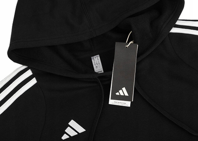 Bluzë me kapuç Adidas Tiro 24 Hooded W IJ5607, për goca, sportive, e zezë