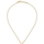 Qafore minimaliste për femra Trussardi T-Logo, e artë