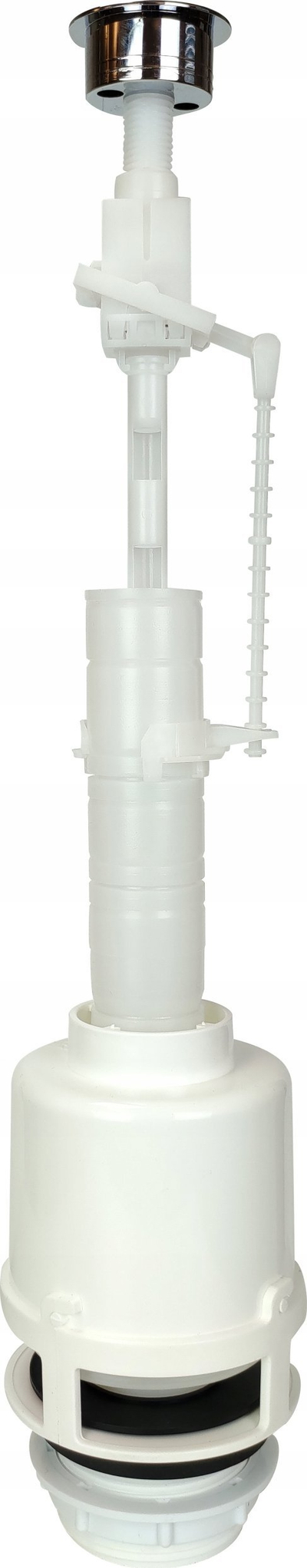 Valvul shkarkimi Inter-Sano DRAIN STOP, për depo qeramike dhe plastike, me buton STOP krom