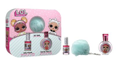 Set për trup EP Line Lol Surprise, Eau de Toilette 30 ml + llak për thonjë + varëse për çelësa