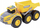 Kamion lodër Dickie Volvo Articulated Dumper Truck, 23 cm, me drita dhe zë, i verdhë