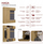 Set garderobe korridori HAGA IV/2Sz2W, me varëse dhe sedilje, dekor Artisan Oak