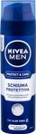 Shkumë rroje Nivea Men Protect &amp; Care, 200 ml, për lëkurë të ndjeshme, blu
